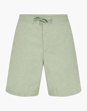 Timberland Mens Cotton Linen Short Green Bay yd - Size: 38/32