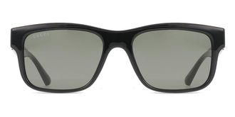 Gucci GG2085S 001 Mens Sunglasses Black Size 55 - Free RX Lenses - Free RX Lenses