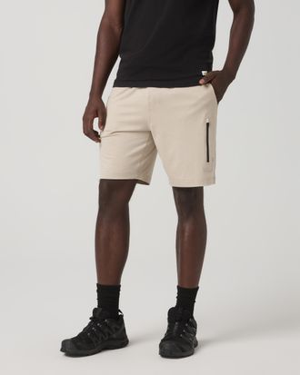 Vuori Clothing Sunday Performance Shorts 8 | Limestone Heather | Medium