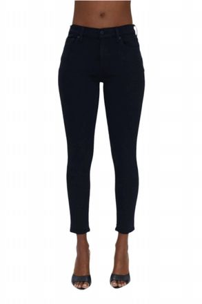Pistola Denim Audrey Mid Rise Skinny Jeans In Dark Vinyl