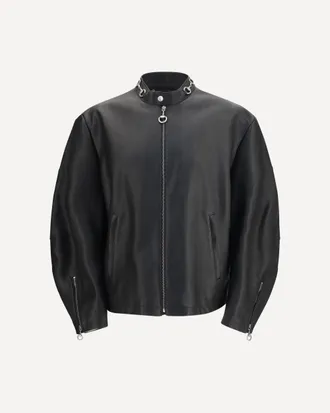 Gucci Horsebit leather Biker Jacket Male S