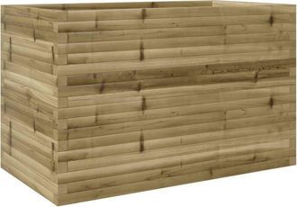 vidaXL Vidaxl - Garden Planter 110x60x68.5 cm Impregnated Wood Pine