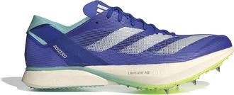 adidas Mens Adizero Avanti Running Shoes in Blue/Met/Lmn - Size UK 14