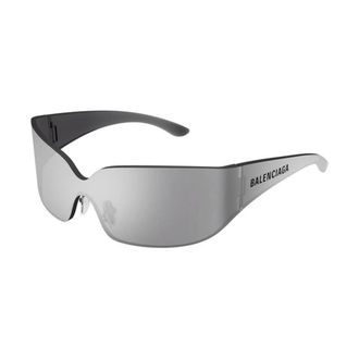 Balenciaga Accessoires, unisex, Grijs, ONE Size, Nylon, Shield Zonnebril