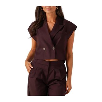 Harper & Yve Jassen, Dames, Paars, L, Esmee-gi Bruine Blazer