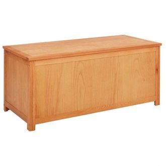 vidaXL Storage Box Natural Engineered Wood vidaXL