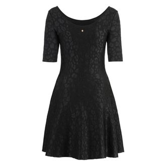 Versace Dames, Jurken, Zwart, Maat: XS Viscose