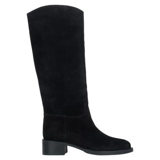 Estro & Luminara High Boots, female, Black, Size: 10 US Low-Heel Knee-High Boots