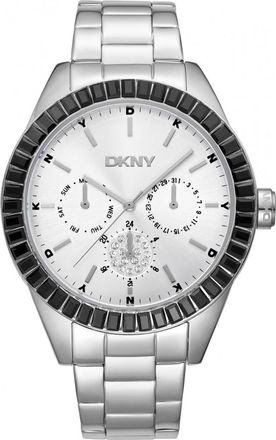 DKNY Womens DK1L027M0035 Ladies Nolita Glitz Watch - Silver - One Size