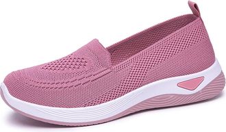 Generic Womens Running Trainers Women Orthopedic Casual Walking Shoes Breathable Soft Sole Slip On Shoes Lightweight Athletic Causal Wide Fit Walking Comforta