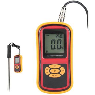 OEM Medidor De Humedad De Granos Gm640, Dispositivo Port&aacute;til Para Medir La Humedad Y La Temperatura, Pantalla Lcd Digital Para Trigo, Arroz, Ma&iacute;z Y Frijol