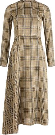 Patou Abito asimmetrico a quadri - Toni neutri