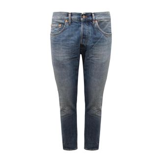 Dondup Icon Regular Fit Trousers - male - Dondup - Slim Fit Jeans - Blue - W32 - Jeans