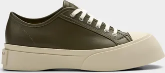 Marni Mens Pablo leather sneakers Men
