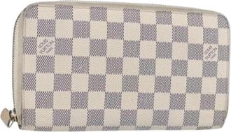 Louis Vuitton Pre-owned Wallets, female, White, Size: ONE SIZE Pre-owned Canvas Wallet
