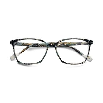 Etnia Barcelona Lepore Square Frame Eyeglasses with Patterned Acetate