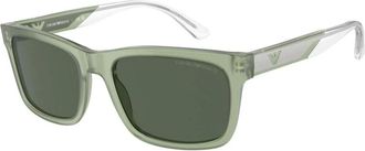 Emporio Armani Heren, Accessoires, Groen, Maat: 57 MM
