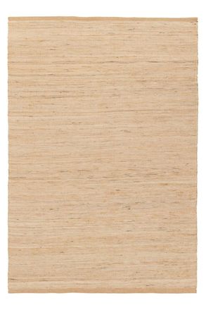 AFK Living Alfombra hecha a mano en yute beige 120 x 170 cm
