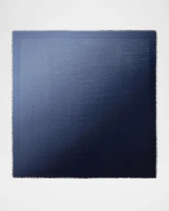 Ferragamo Gancini Degrade Silk Square Scarf