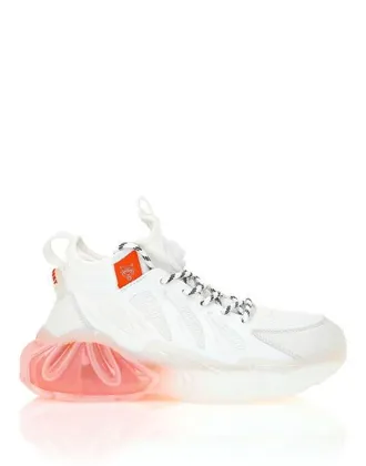 Plein Sport The Flame Gen.x.02 Tiger Unisex in White at Nordstrom, Size 42