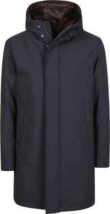 Herno Keyston Parka - Heren - Parka Jassen - Blauw - M - Jassen