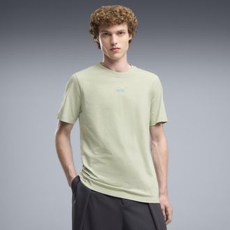 Puma T-shirt Essentials con logo piccolo N. 1 da uomo, Abbigliamento, Verde, XXL