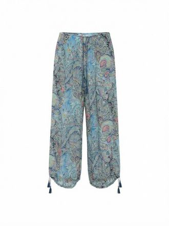 Etro Wide Pants With Tassels