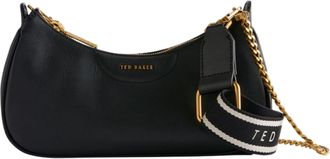 Ted Baker Essiy Webbing Leather Crossbody Bag Black