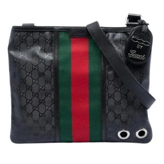 Gucci Pre-owned Cross Body Bags, female, Black, Size: ONE SIZE Pre-owned Vintage Canvas Crossbody Bag