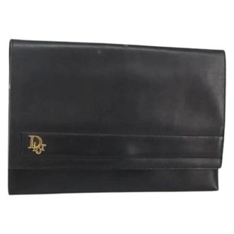 Dior Pre-owned Clutches, female, Black, Size: ONE SIZE Pre-owned Clutch Bag