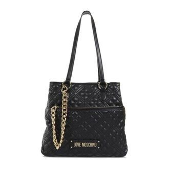 Moschino Shoulder Bags, female, Black, Size: ONE SIZE Shoulder Bag