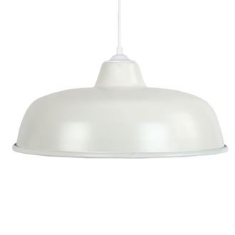 Tosel Suspensi&oacute;n metal Alt.75cm blanco ;Pantalla: blanco