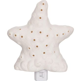 Beachcombers Sea Star Wall Plug-In Night Light in White at Nordstrom