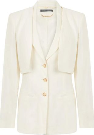 Alberta Ferretti Donna, Giacche, Bianco, L, new