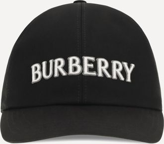 Burberry Logo cotton Baseball Cap Male S