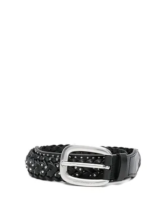 Golden Goose Braided Houston Washed Leather