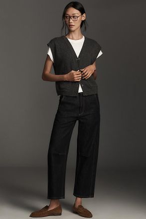 Pistola Denim Beau High-Rise Crop Tapered Jeans