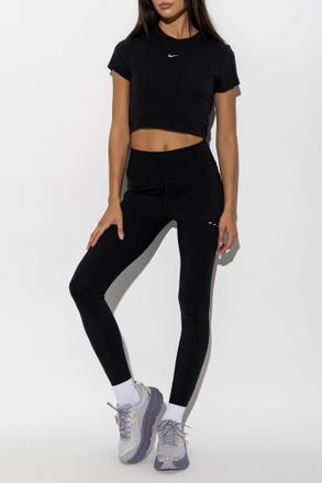 Nike Top With Z Logo, Womens, Black