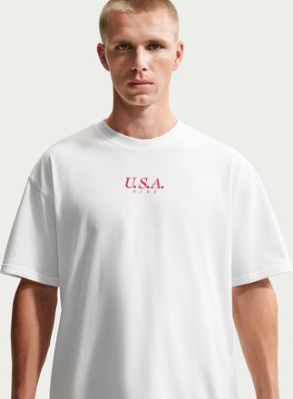 Nike USMNT Nike Mens Soccer T-Shirt in White | IQ2280-133