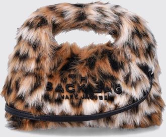 Marc Jacobs Mini borsa The Sack in pelliccia sintetica con stampa animalier
