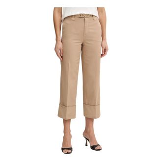 Twinset Pantalones Acortados - Trousers - Mujer - Beige - XS