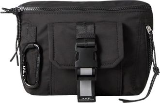 A.P.C. Hombre, Bolsos, Negro, Talla: ONE Size