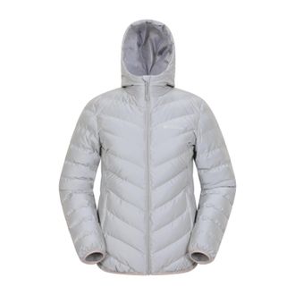 Mountain Warehouse Dames/dames Seasons Reflecterende Gewatteerde Jas (Grijs)