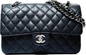Chanel Borsa a spalla Classic Double Flap 2008-2009 - Nero