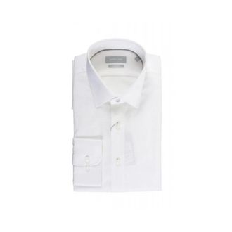 Michael Kors Overhemden, Heren, Wit, 4Xl, Leer, Formal Shirt