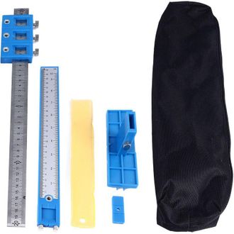 OEM Plantilla De Perforaci&oacute;n Multifuncional De Aleaci&oacute;n De Aluminio Crezuo Precision Para Herrajes De Gabinetes, Herramienta De Posicionamiento De Punzone