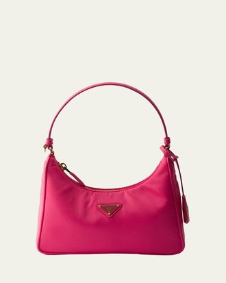 Prada Re-Edition 2005 Mini Re-Nylon and Saffiano Shoulder Bag