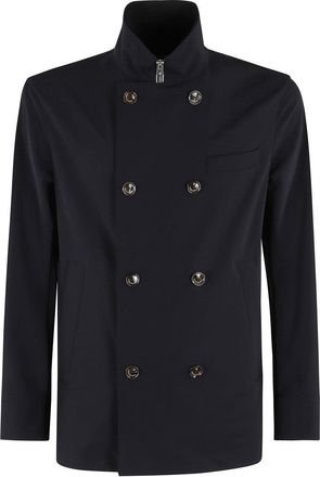 Montecore Ultralight Double-Breasted Peacoat