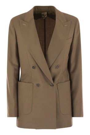 Max Mara Womens Harald - Cashmere Fleece Blazer - Grey - Size EU 34 (Womens)