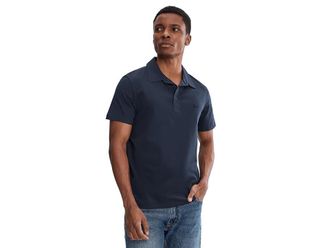 Lacoste Regular Fit Commuter Polo Shirt Mens Clothing Navy Blue : 7 (2XL), Elastane/Synthetic